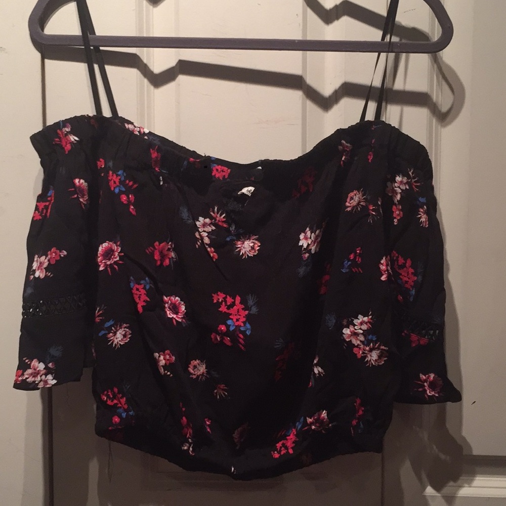 Off the Shoulder Floral Top